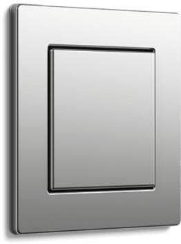 Gira E2 flat oțel inoxidabil