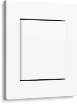Gira E2 flat alb mat