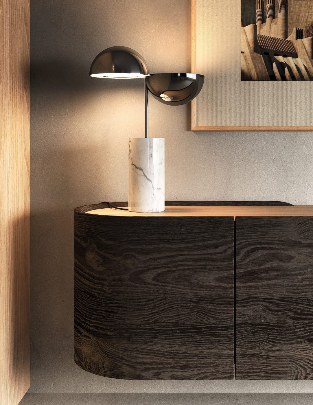 Corp de iluminat de masa Elisabeth Penta